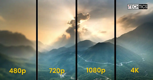 A 720P, 1080P és 4K felbontás összehasonlítása