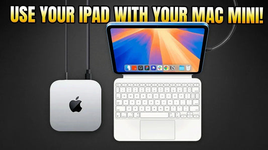 Favpistaの外付けモバイルモニターに接続したApple Mac mini