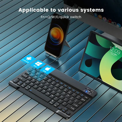 Bluetooth Keyboard and Mouse for Tablets and Smartphones